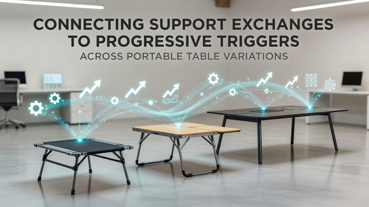 Illustration der Verknüpfung von Support-Austausch und progressiven Triggern in mobilen Tischspielen