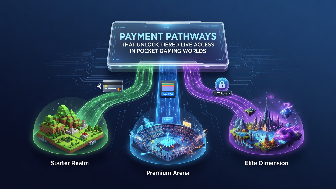 Übersicht über Zahlungsoptionen in mobilen Gaming-Plattformen mit VIP-Stufen-Indikatoren